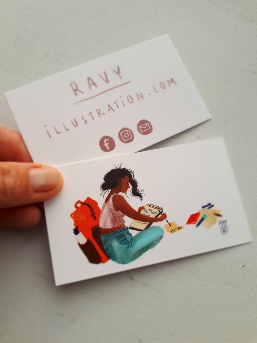 Business cards for children's book publishers